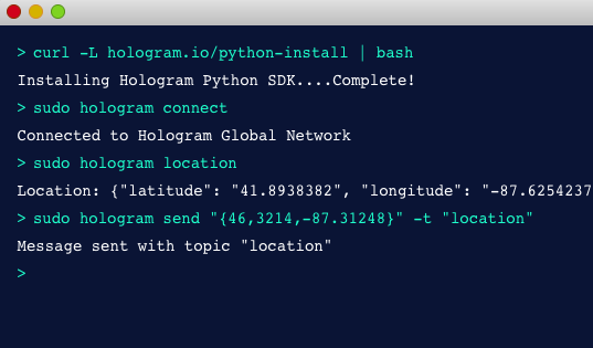 Hologram Nova Developer Tools